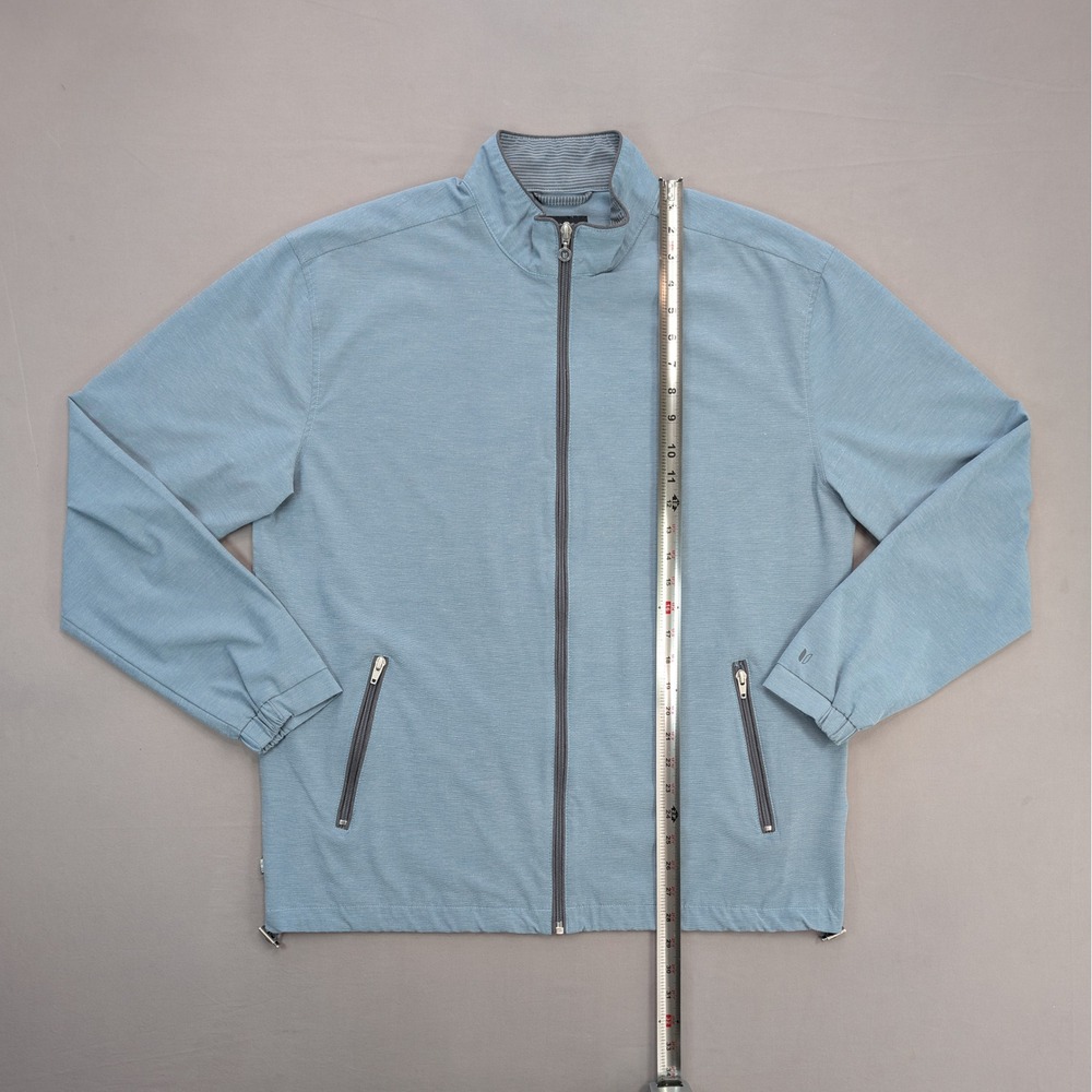 Linksoul Blue Full Zip Golf Jacket Large - Picture 13 of 14